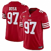 Men & Women & Youth San Francisco 49ers #97 Nick Bosa Red 2023 F.U.S.E. With 1-Star C Patch Vapor Untouchable Limited Jersey,baseball caps,new era cap wholesale,wholesale hats
